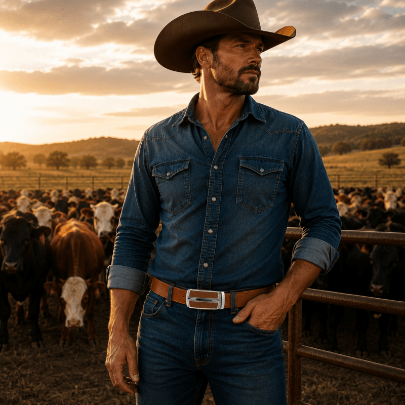 Kaevo Dapper Leather Belt